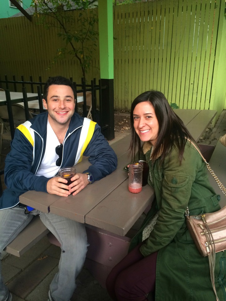 Rory and Michael at Dominick's